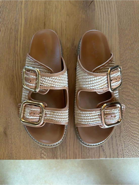 Universal Thread Shoes - Women's Collin Double
Buckle Footbed Sandals - Universal Thread